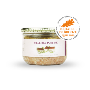 Rillettes pure oie 330g